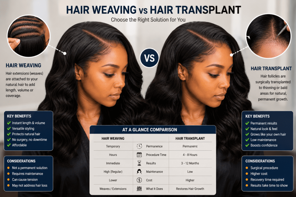 Best Hair Weaving in Hyderabad