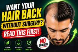 Want Your Hair Back Without Surgery? Read This First