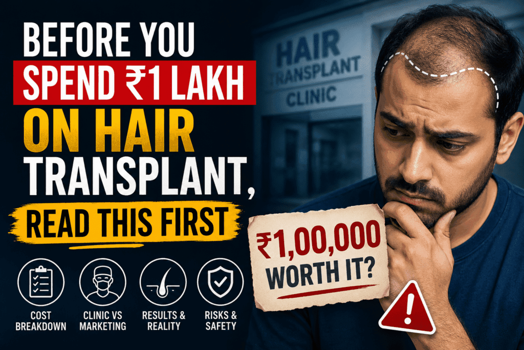 Before You Spend ₹1 Lakh on a Hair Transplant